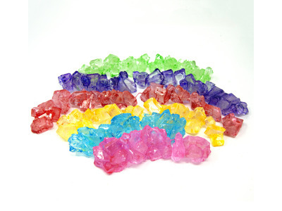 Assorted Rock Candy on a String 6/5lb
